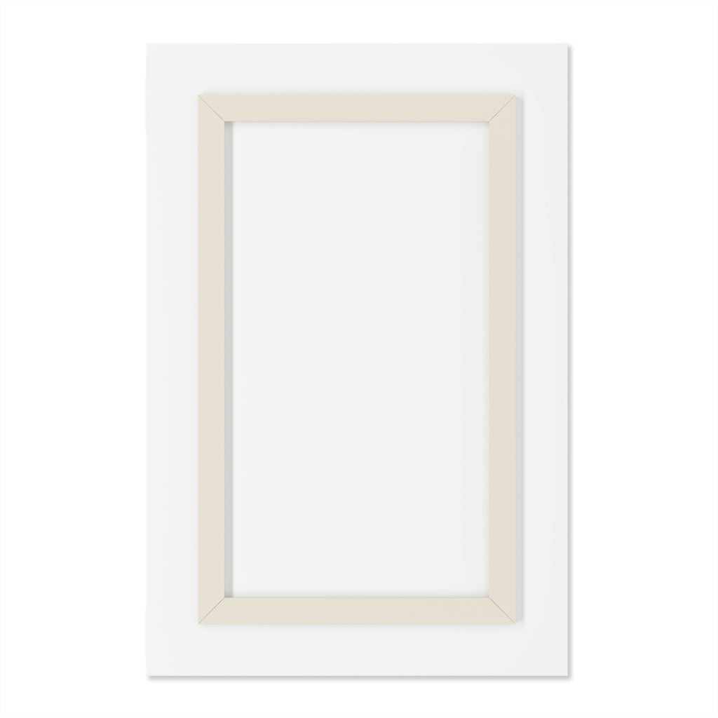 Acrylic Print – “I Am a Unapologetic Prayer Warrior” Gold Script Wall Art