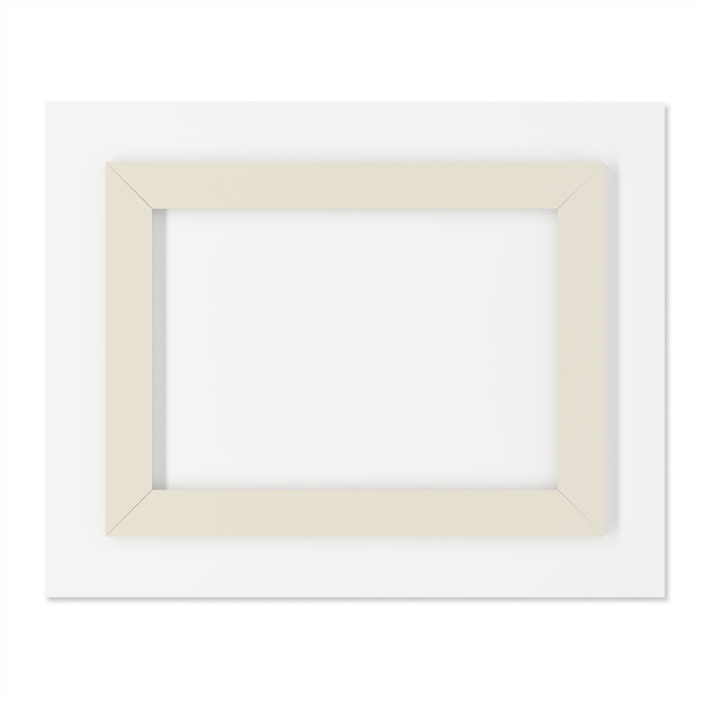 Accepted in the Beloved Acrylic Wall Art — Ephesians 1:6 Christian Scripture Print